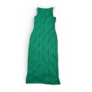 Elegant Green Midi Dress NWT